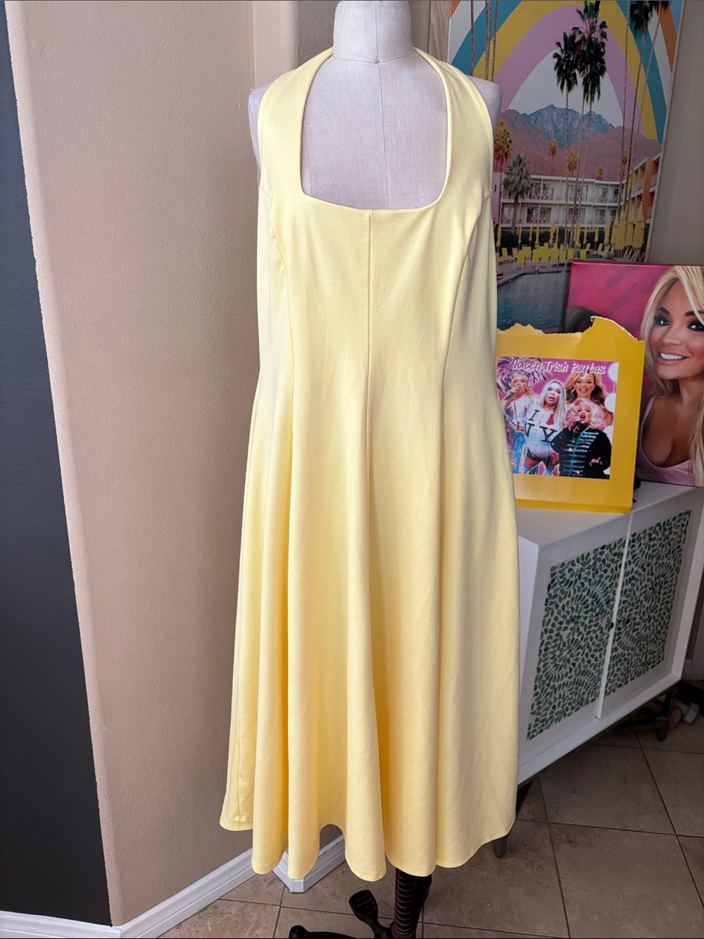 Fashion Nova Halter Dress